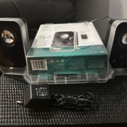 Logitech LS11   2.0  Computer Stereo Speaker System