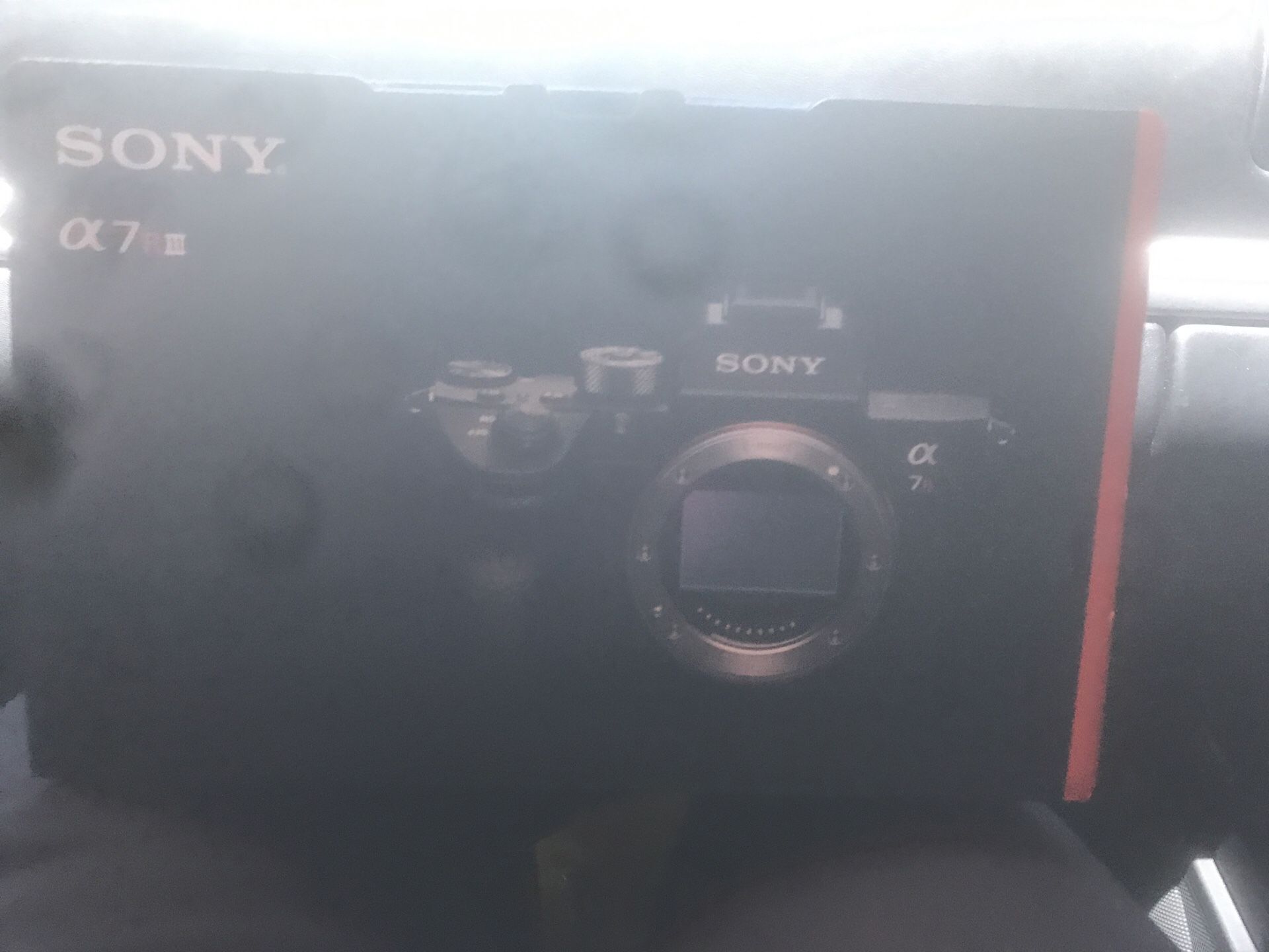 Sony a7r camera