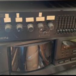 PA System/Mixer/Disk Player