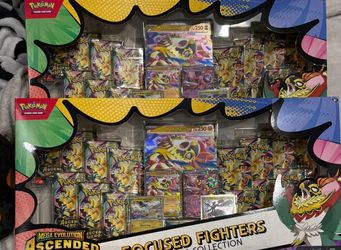Ascended Heroes pokemon focused fighters