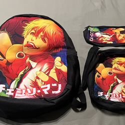 Backpack, Pencil Bag and Side Bag 