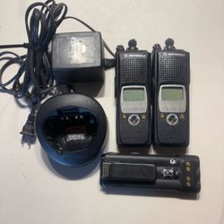 Motorola Two-Way Radios Lot with Charger