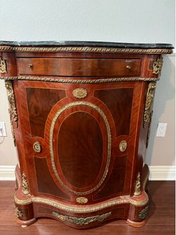 Marble top sideboard