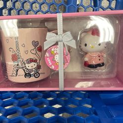 Hello Kitty Mug And Ceramic