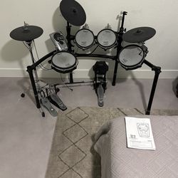 Roland TD-15 V-drums With PDP Double Kick