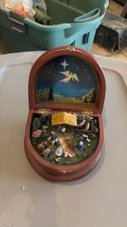 Nativity music box