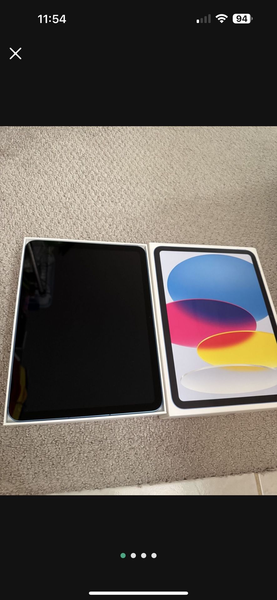 Blue iPad 11 (A16) 128gb WiFi & Cellular