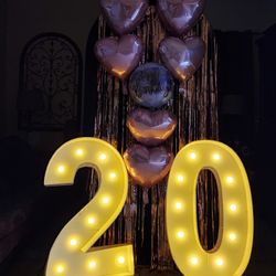 3 Ft Light Up Numbers 