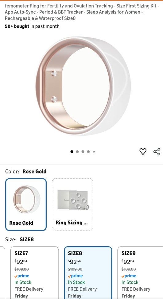 Smart Ring For Fertility And Ovulation Tracking