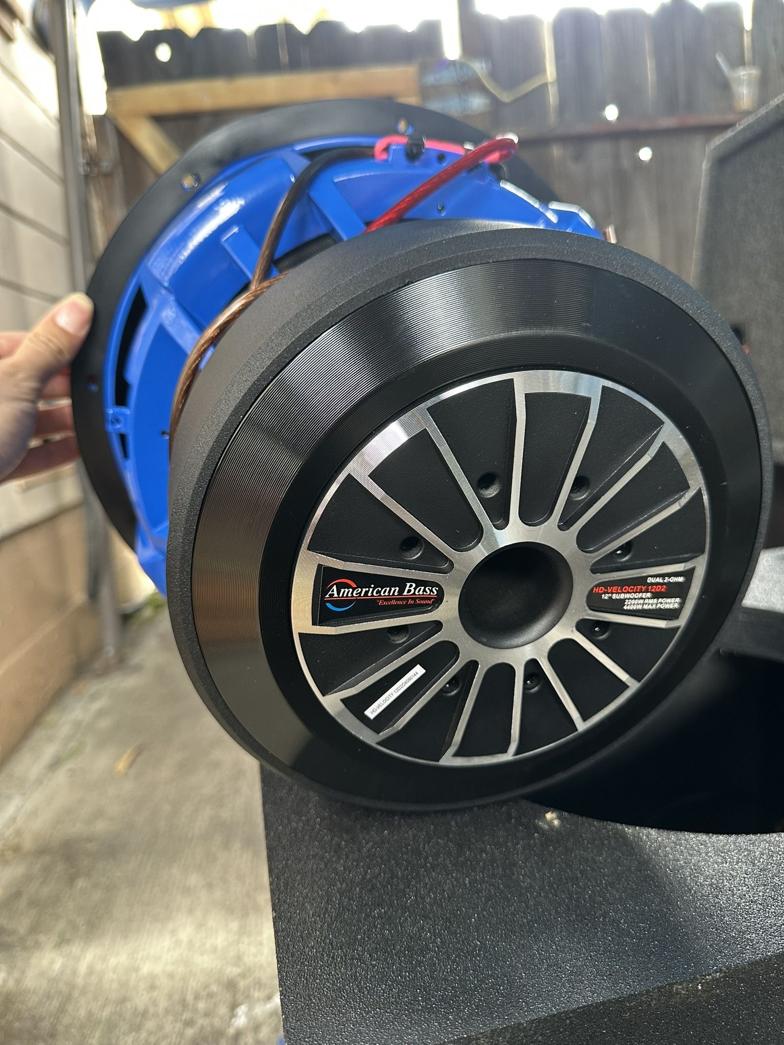 12” Subwoofer American Bass Sub