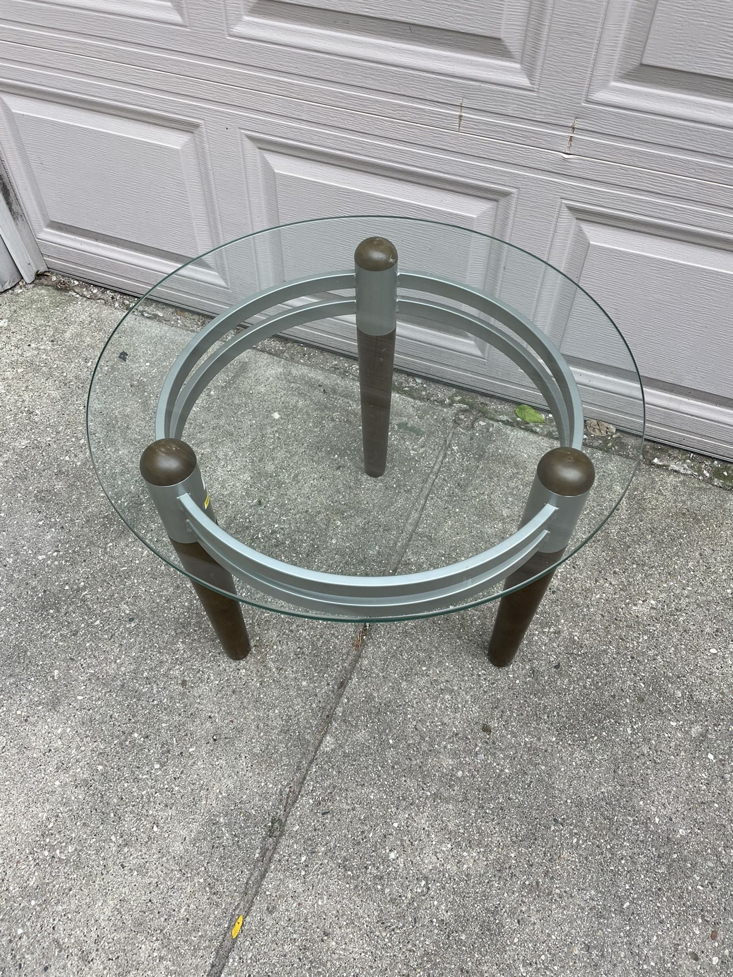 Coffee Table Glass 29” Diameter 