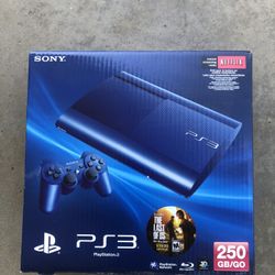 BOX ONLY PlayStation 3 PS3 Slim 