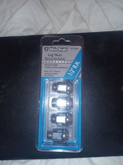 White knights lug nuts #217044