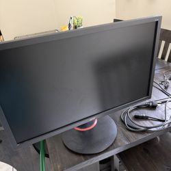 Acer XF240H 24” Led Gaming Monitor 144hz 1080p Like New Ps5 Remote Charger HDMI