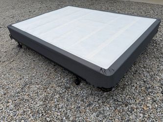 Queen/King bed frame and Queen size box spring