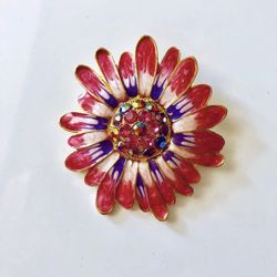 Large Pink Brooch - NEW