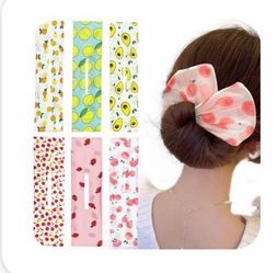 6 PCS Multicolor Hair Bun Maker Set