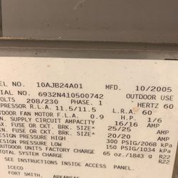 2 Ton Ac Only Freon In R22