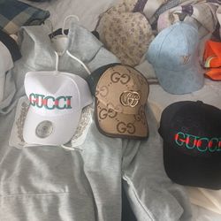 Hats Louis Vitton And Gucci