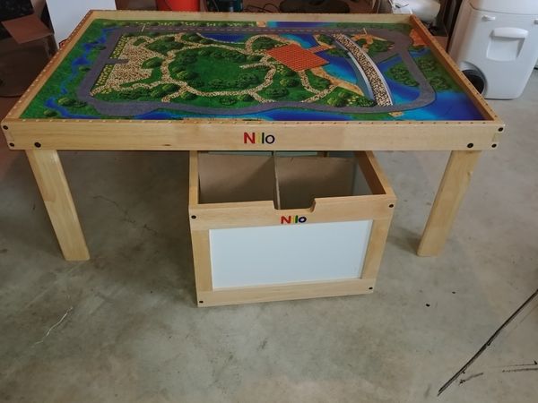 Nilo Train Table Mat And Storage Bin For Sale In Chesterfield