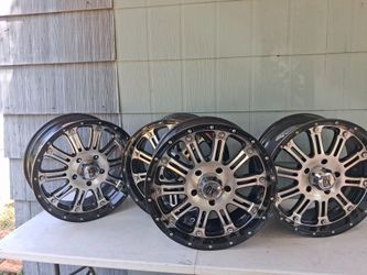 4 KMC XD Series aluminum 20X9J