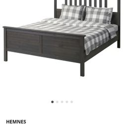 Grey Queen Size Bed 