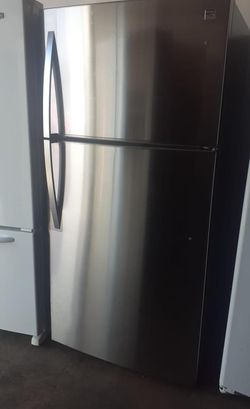 Kenmore Top Mount Stainless Steel Refrigerator Fridge
