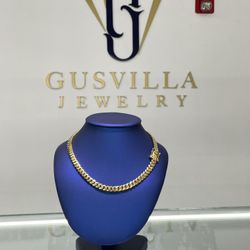 🤝🧑🏼‍🏭8mm 24” Miami Cuban Link 🔗 Chains ⛓️ Plated Gold Over Silver Hefty Gold 14k Shine ✨