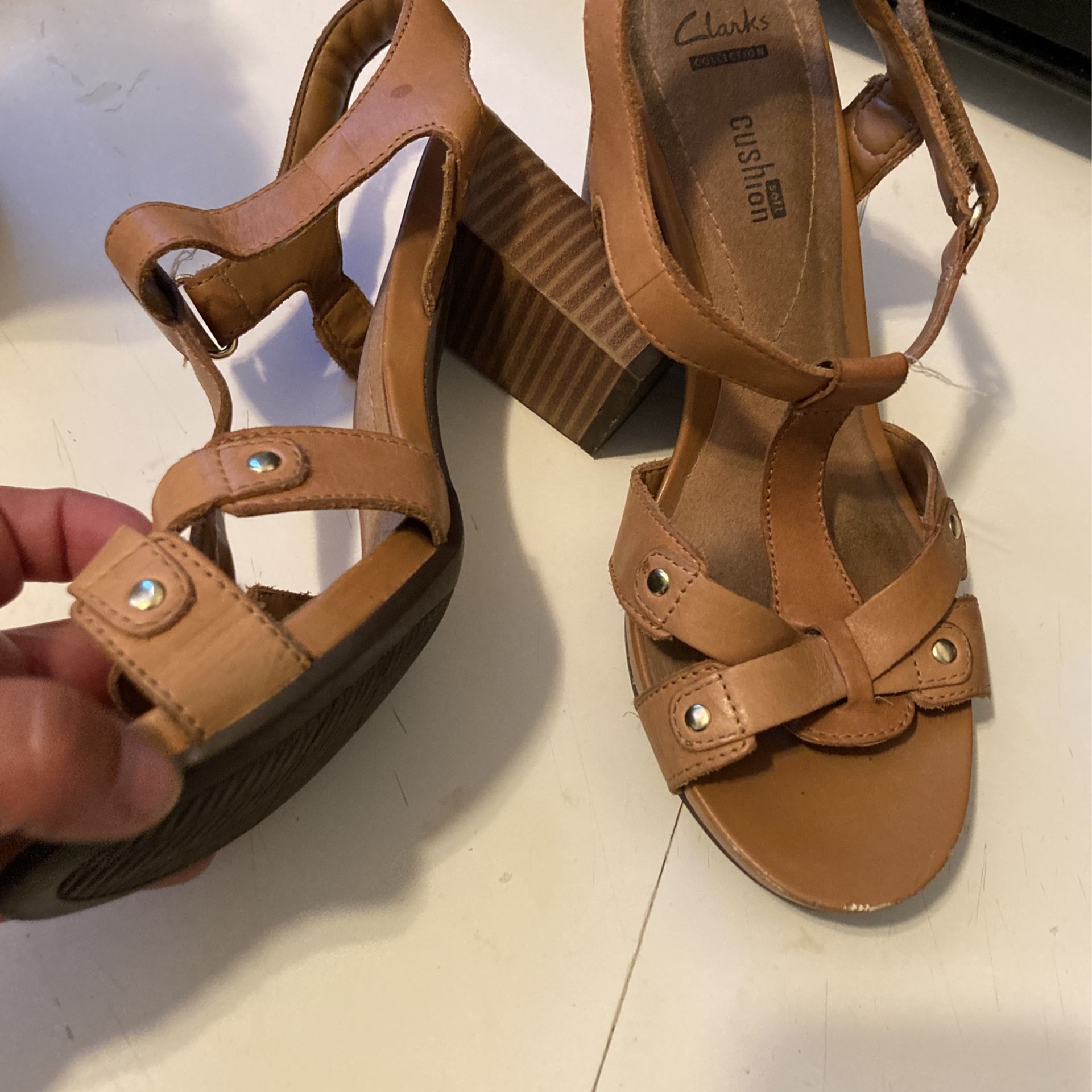 Clarks Cushion High Heels