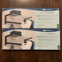 2 Multi-Use Purpose Wall Shelf 