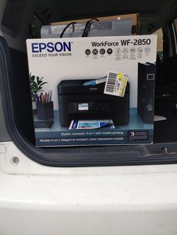 Brand new Epson Inkjet Wireless Printer workforce WF-2850  Fax