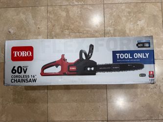Toro 60V Cordless 16-Inch Chainsaw (Tool Only) **NEW in BOX**