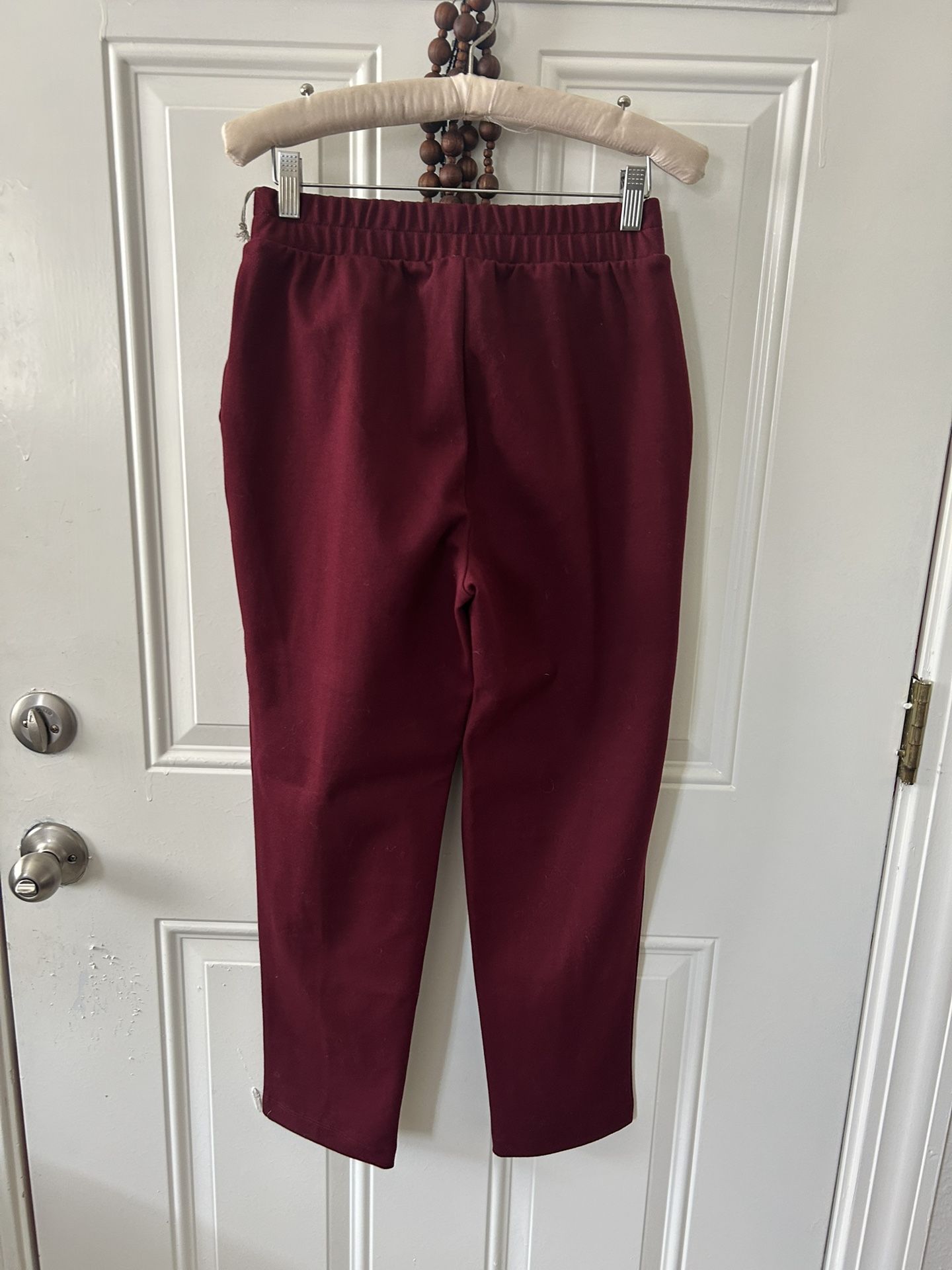 TARGET BURGUNDY JOGGERS