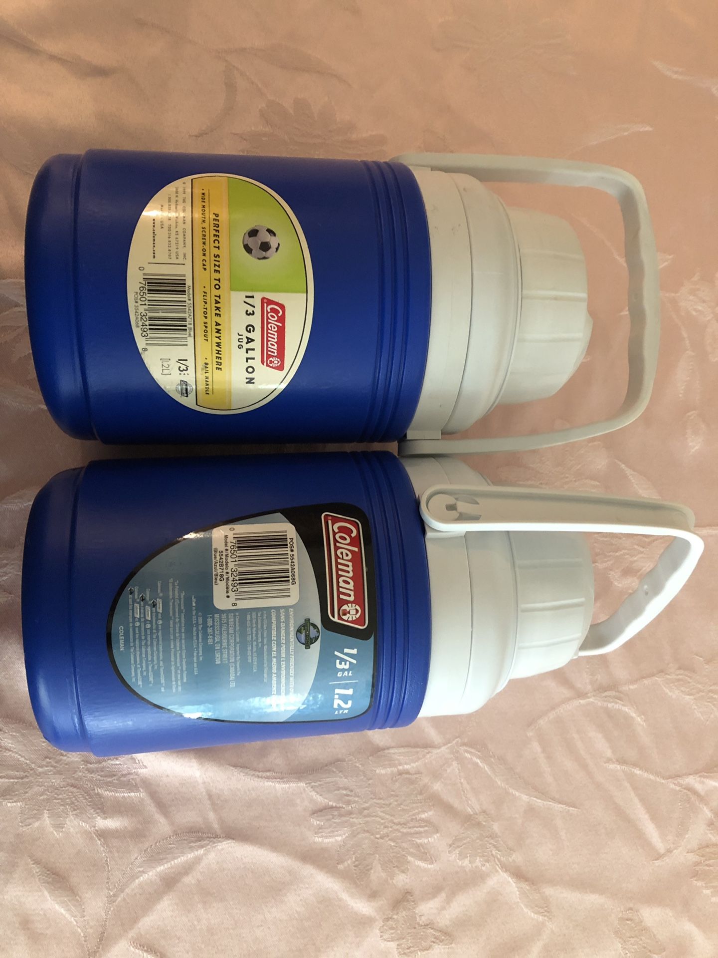 Brand new small 1/3 gallon coolers Coleman brand
