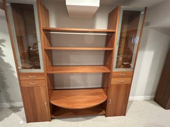 Natural Cherry Entertainment Center