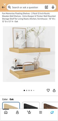 floating shelves