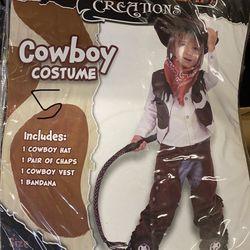 Kids Small Cowboy Costume Halloween 