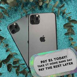 Apple IPhone 11 Pro Max - Pay $5 DOWN AVAILABLE - NO CREDIT NEEDED
