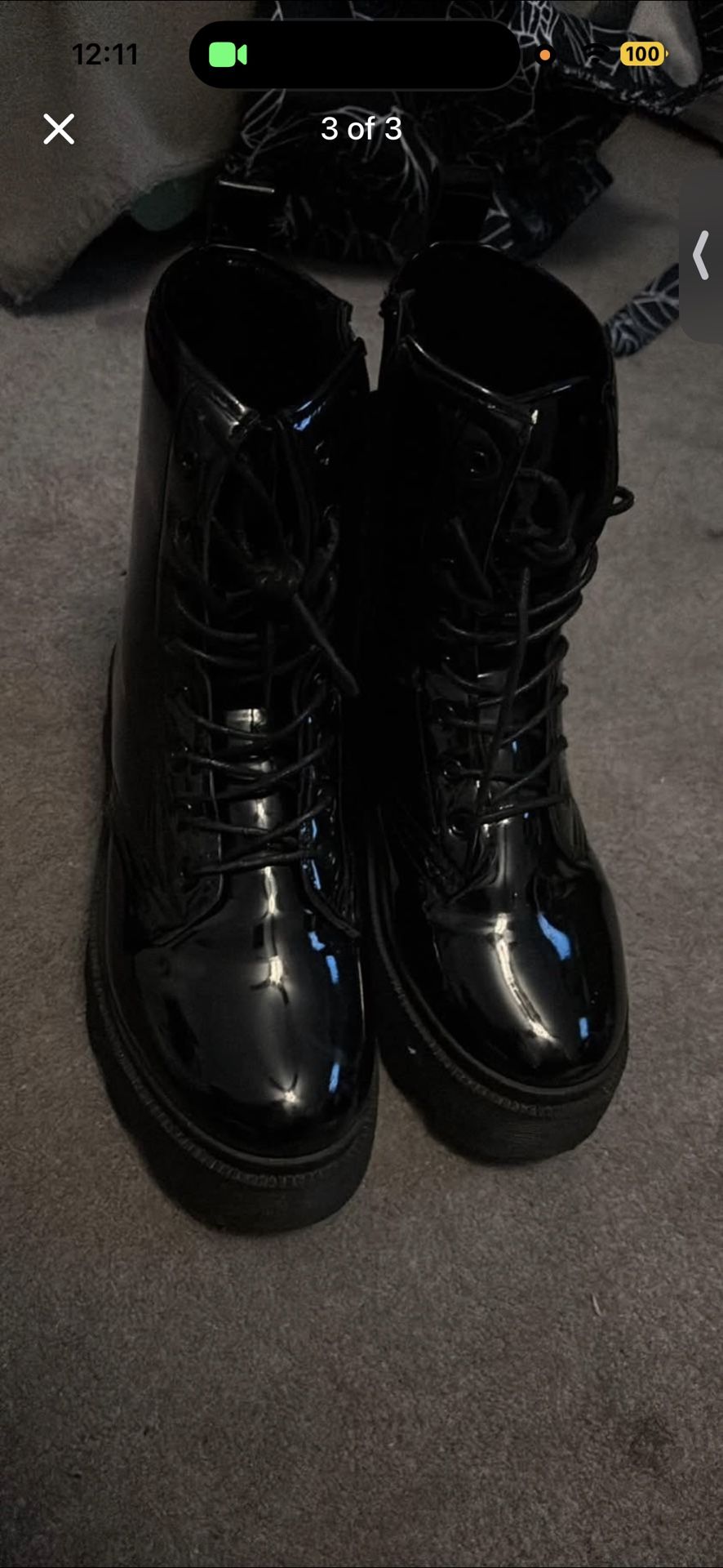Platform Combat Boots