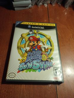 GameCube Mario Sunshine $25 tested and working no manual pick up in Glendale