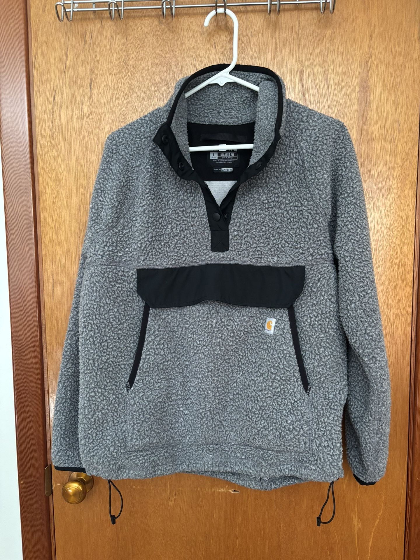 Womens Carhartt Gray Pullover Size L