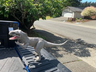Child Kid Children JURASSIC WORLD DESTROY 'N DEVOUR INDOMINUS REX T Rex T-Rex Dinosaur 18” Tall by 39” long Toy like New  $35 Each