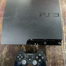 PS3 Slim W/ Controller