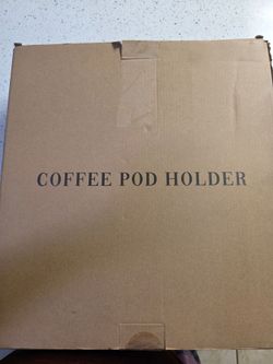 Coffee pod holder