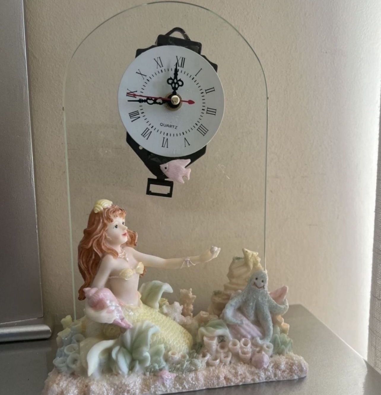 NEW mermaid clock home decor collectibles gift