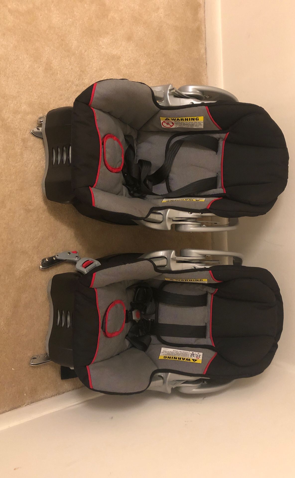 Two Infant Car Seats