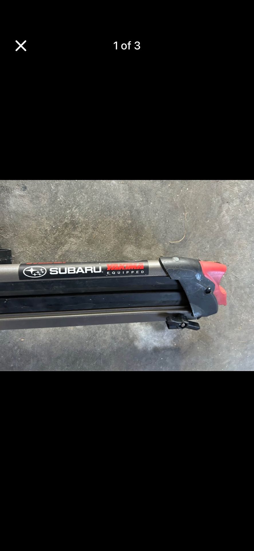YAKIMA/SUBARU SKI/SNOWBOARD RACK 