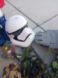 Toys, fidgets, model kit, tanks, etc.