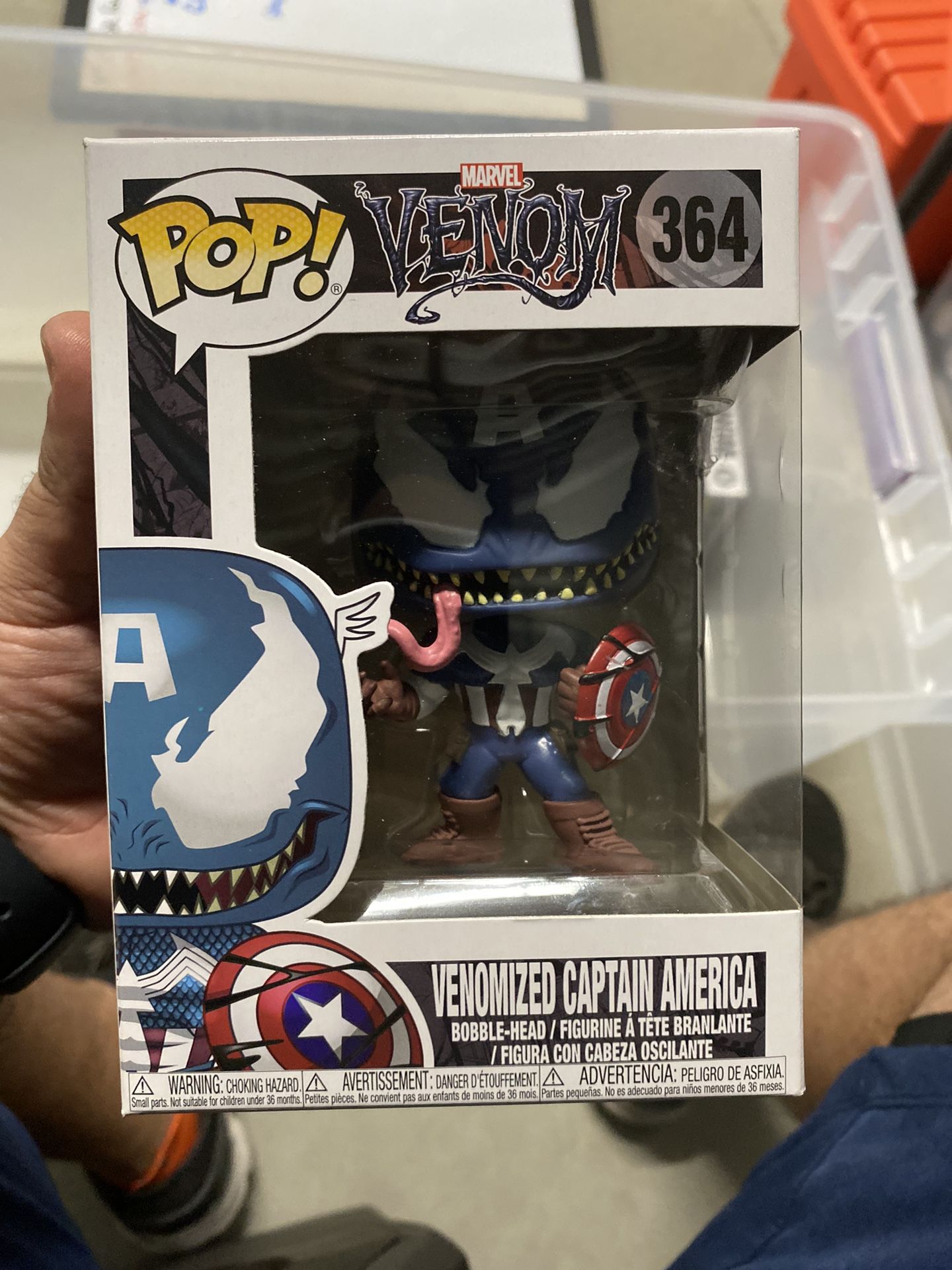 Venomized Captain America Funko Pop #364