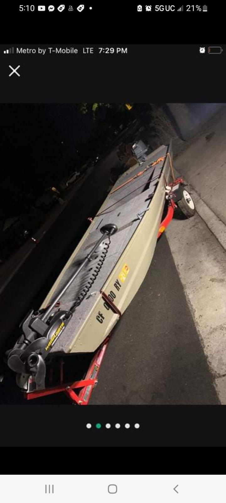 Jon Boat Tracker 14 Feet